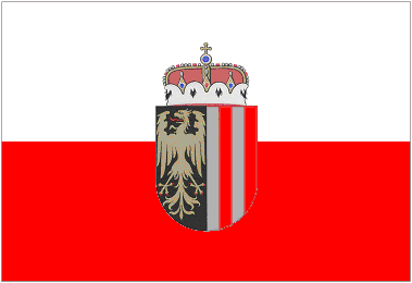 государственный флаг Эрцгерцогство Верхняя Австрия