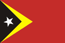 государственный флаг Демократическая Республика Тимор-Лешти