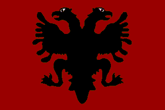 государственный флаг Албанское Княжество