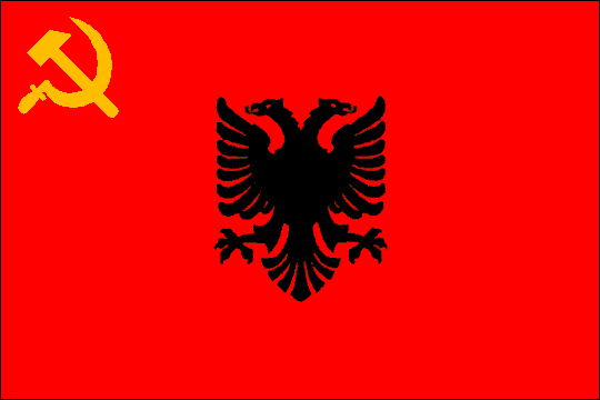государственный флаг Королевство Албания
