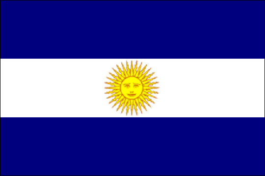государственный флаг Объединенные провинции Рио-де-ла-Платы