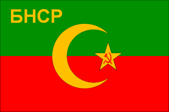 государственный флаг Бухарская Народная Советская Республика