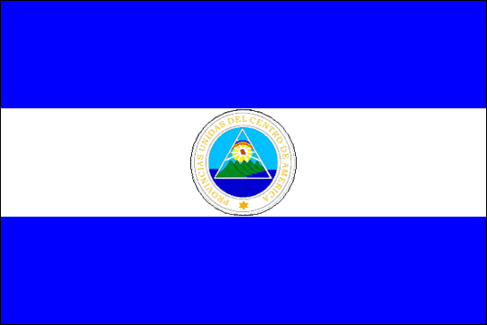 государственный флаг Объединенные провинции Центральной Америки