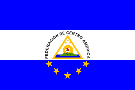 государственный флаг Федерация Центральной Америки