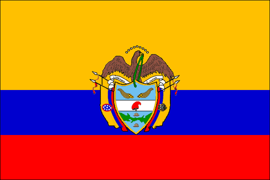 государственный флаг Соединённые Штаты Колумбии
