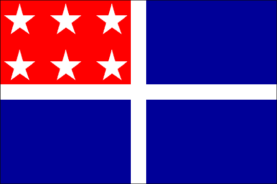 государственный флаг Свободное Государство Коста-Рика