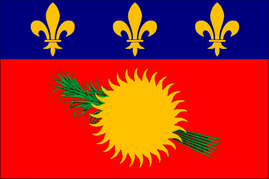 государственный флаг Гваделупа