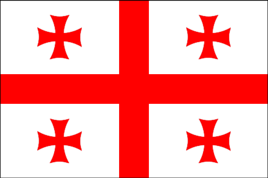 государственный флаг Республика Грузия