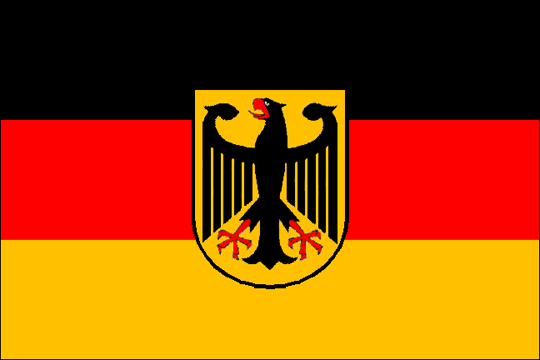 государственный флаг Федеративная Республика Германия