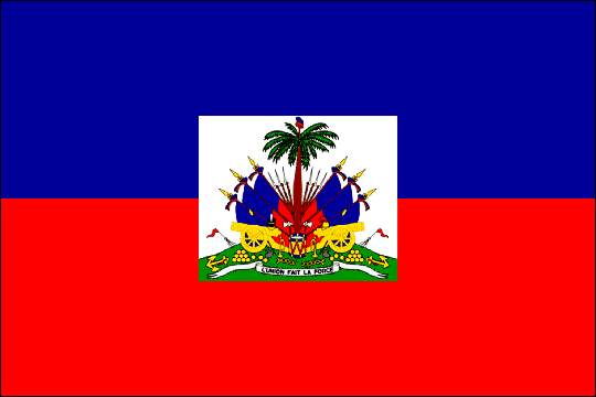 государственный флаг Республика Гаити