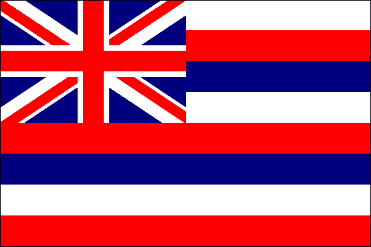 государственный флаг Республика Гаваи