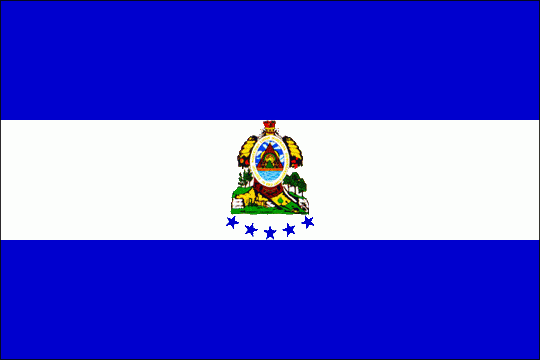 государственный флаг Республика Гондурас