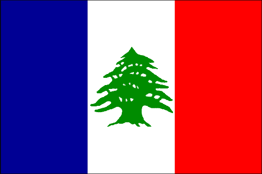 государственный флаг Великий Ливан
