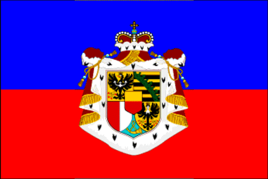 государственный флаг Княжество Лихтенштейн