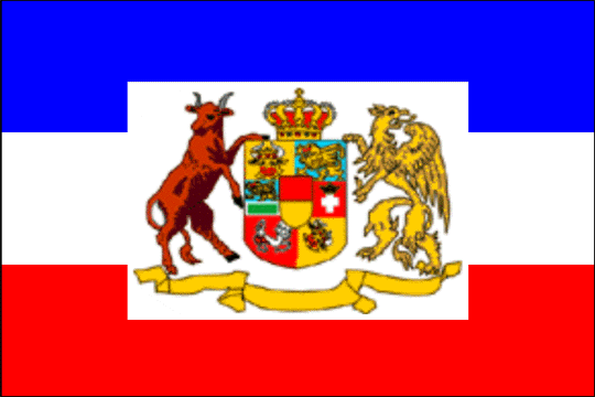 государственный флаг Великое герцогство Мекленбург-Стрелиц
