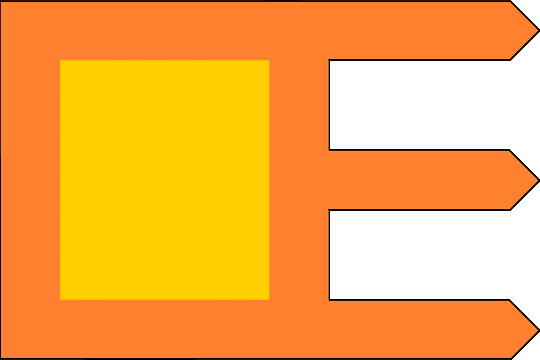государственный флаг Внешняя Монголия 1-я