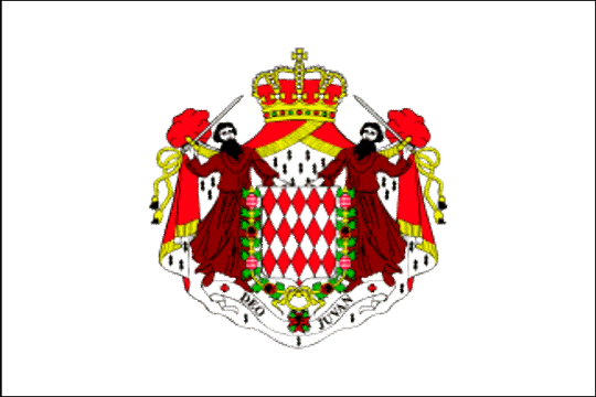 государственный флаг Княжество Монако