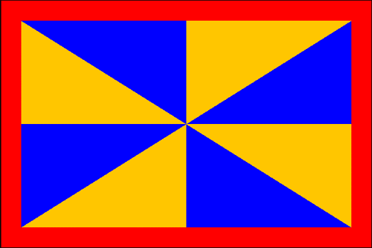 государственный флаг Герцогство Парма, Пьяченца и Гуасталла