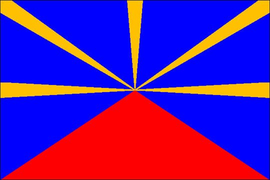 государственный флаг Остров Реюньон