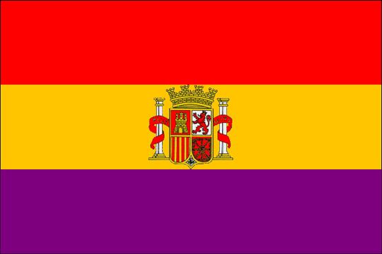 государственный флаг Испанская Республика 2-я