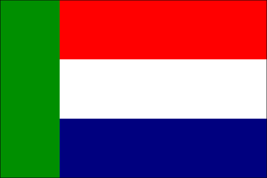 государственный флаг Южно-Африканская республика 2-я